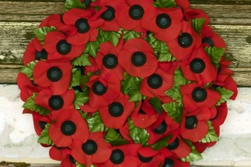 Wreath laid by Woolwich Garrison Church Trust